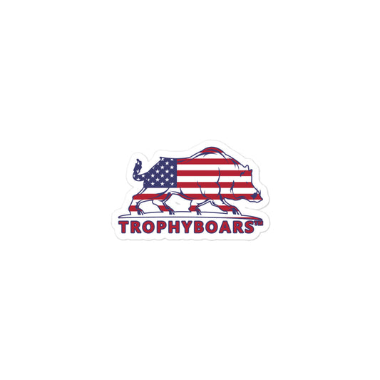 American Boar Bubble-free stickers - TROPHYBOARS